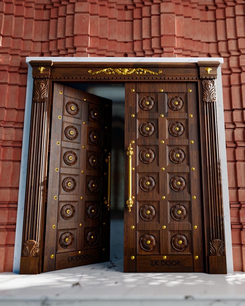 Royal Carved Main Door